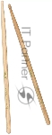 Барабанные палочки STAGG SHV7A деревянные, American Hickory 7A, материал орех, 2 шт., подобранная пара по весу, цвету и звучанию, размеры (в упаковке) 420х20х20 мм, вес (в упаковке) 0,1 кг