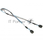 Supermicro CBL-SAST-0593 Internal Mini-SAS HD to Mini-SAS HD 60cm,30AWG,12Gb/s 