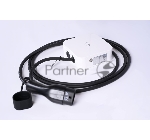 Зарядная станция S'OK SHN10316GBT11KW-5 Green Energy, 3-фазы, 11kW (16A/ 380V),Bluetooth(APP), RFID, IP65, GBT, 5м кабель