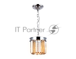 Светильник Ambrella light TR5102 CH/TI хром/янтарь E14 max 40W D200*575