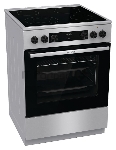 Плита электрическая Gorenje GECS6C70XC серебристый, конфорок 4 электрических, духовка 71 л, 60 см x 85 см x 60 см, вид 21