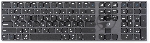 Клавиатура Oklick K867W беспроводная, Bluetooth, радиоканал, серый, вид 22