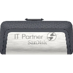 Флешка USB Sandisk 64Gb Ultra Dual SDDDC2-064G-G46 USB 3.0 серый/узор