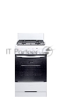 Плита газовая Gefest ПГ 3200-08 белый, конфорок 4 шт, духовка 42 л, 50 см x 85 см x 53 см