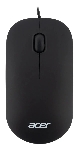 Мышь проводная Acer OMW122 черный, 1200 dpi, USB, кнопки - 3