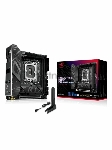 Материнская плата ASUS ROG STRIX B860-I GAMING WIFI, LGA1851, Intel B860, 2xDDR5, 4xSATA, 2xM.2, 1xPCIe 5.0 x16, DisplayPort, HDMI, USB Type-C, 1x2.5Gb LAN, Thunderbolt, 2x3.5 мм, 7.1, mini-ITX