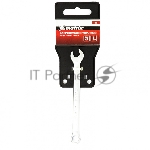 Ключ комбинированный Matrix, 7 мм, CrV, матовый хром