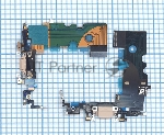 Шлейф разъема питания для iPhone 8 золотой