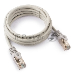 Патч-корд FTP Cablexpert cat.5e, 2м, литой, многожильный серый