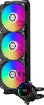 Система жидкостного охлаждения PcCooler DA360 BK ARGb Soc-AM5/AM4/1200/1700/1851 черный 4-pin Al 300W Ret (DA360-BKAWXX-GL)