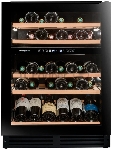 Шкаф винный Avintage AVU51D82 черный, 145 л, 1 отсек, 44 бут., класс F