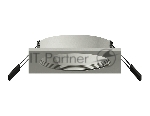 Корпус светильника C7633 SGR серый песок 92*92*H25mm MR16 GU5.3