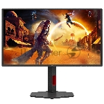 Монитор 24.5" AOC Q25G4SR IPS 2560x1440, 300 Гц, 0.3 мс, 16:9, 400 кд/м², 2xHDMI 2.1, DP 1.4, DisplayHDR 400, Adaptive-Sync, динамики, черный