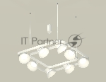 Светильник Ambrella light XB9177080/8 SWH/FR белый песок/белый матовый GX53 (С9177, N8140)