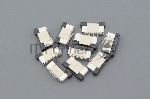 Разъем FPC Half Coverage Top Contact 0.5K-BS-8PWB 8 pin высота 2мм шаг 0,5мм 10 шт