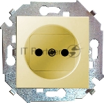 Механизм розетки 1-м СП Simon15 16А IP20 без заземл. сл. кость Simon 1591431-031