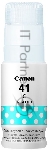 Чернила Canon GI-41 C голубой (70 мл) для Canon Pixma G1420/G2420/G3420/G2460/G3460