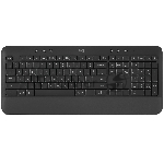 Клавиатура Logitech Signature K650 беспроводная, Bluetooth, радиоканал, чёрный