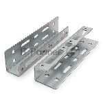 Переходник Gembird Кронштейн (2шт) 2,5"-3,5" металл MF-321
