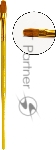 Набор кистей Silwerhof Color (набор 10шт) синтетика круглая №2,3/плоская №3,6,7,12/овальная №3,10, вид 18