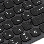 Клавиатура Oklick K867W беспроводная, Bluetooth, радиоканал, серый, вид 14