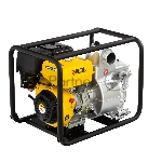 Мотопомпа бензиновая Denzel PX-80D для грязной воды, 15 л.с., 3", 1500 л/мин, глуб 8 м, напор 30 м
