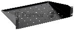 Полка стационарная ITK RS05-350P-R 2U нагр.:30кг. 19" 350мм черный (упак.:1шт)