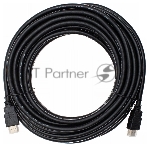 Кабель аудио-видео Cactus CS-HDMI.1.4-10 HDMI (m)/HDMI (m) 10м. позолоченные контакты черный