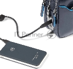 Клатч Piquadro Blue Square AC6902B2R/BLU2 темно-синий натур.кожа, вид 2