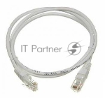 Патч-корд LANMASTER UTP TWT-45-45-1.5-GY вилка RJ-45-вилка RJ-45 cat.5е 1.5м серый ПВХ (уп.:1шт)