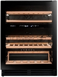 Шкаф винный Avintage AVU51D82 черный, 145 л, 1 отсек, 44 бут., класс F, вид 4