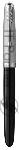 Ручка перьевая Parker 51 Core (CW2123491) Black CT F сталь нержавеющая подар.кор.