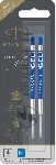 Стержень гелевый Parker Z10 (1950364) M 0.7мм синие чернила для ручек шариковых блистер (2шт)