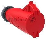 Розетка переносная IEK PSN22-032-4 ССИ-224 32А-6ч/380-415В 3Р + РЕ IP44 MAGNUM IEK