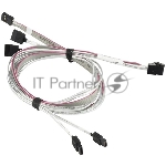 Кабель SuperMicro CBL-SAST-0556 HDmSAS-4xSATA 90/90/75/75cm