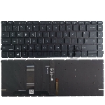 Клавиатура для ноутбука HP Probook 440 445 G8 черная с подсветкой