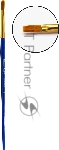 Набор кистей Silwerhof Color (набор 10шт) синтетика круглая №2,3/плоская №3,6,7,12/овальная №3,10, вид 17