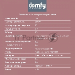 Гриль электрический Domfy Metal DSM-EG502 2200Вт черный/серебристый, вид 2