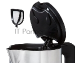 Чайник электрический Bosch TWK8613 черный/серебристый, 1.5 л, 2400 Вт, скрытый нагревательный элемент, поддержание температуры, вид 10