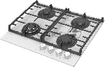 Газовая варочная панель Evelux HEG 650 WG