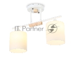 Светильник Ambrella light TR9541/2 WH/FR белый/белый матовый E27/2 max 40W 435*120*280