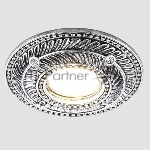 Светильник встраиваемый D4468 SL серебро