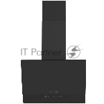Наклонная вытяжка Kuppersberg F 603 B, 60 см, High-Tech, таймер, макс. производительность 850 м3/ч, 3 скорости, обратный клапан, сенсорное управление, дисплей, LED освещение, уровень шума 53 дБ, цвет черный