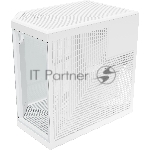Корпус без блока питания Case HYTE Y70 Touch Infinite, Midi-Tower, TG, LCD, no fans, 2xUSB-A 3.2, 1xUSB Type-C, E-ATX, ATX, mATX, mITX White Snow
