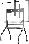 Подставка для телевизора ONKRON TS2080 черный 60"-120" макс.150кг напольный мобильный