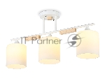 Светильник Ambrella light TR9546/3 WH/FR белый/белый матовый E27/3 max 40W 595*115*280