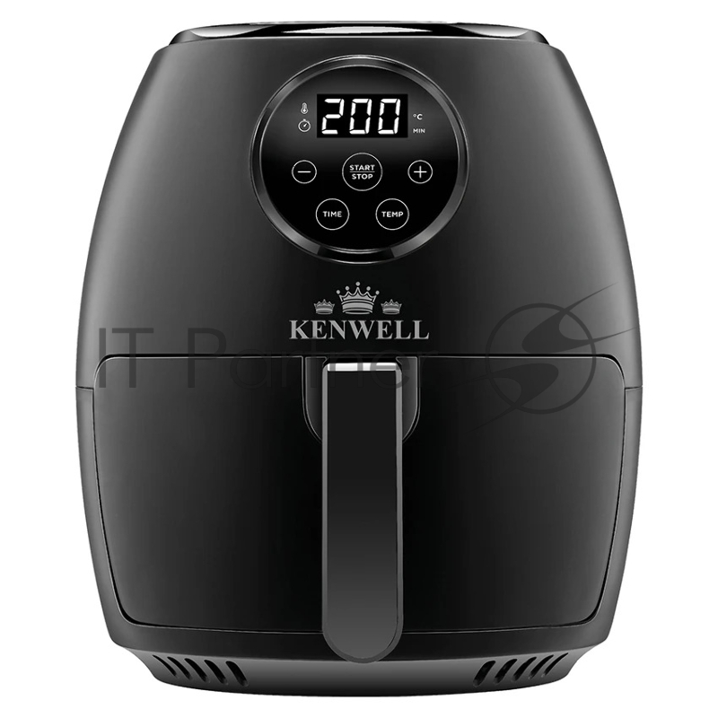 Аэрогриль VES KENWELL G-101-EVA черный, 1550 Вт, 4 л, сенсор, 0 программ