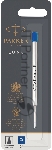 Стержень шариковый Parker QuinkFlow Z08 (1950365) B 1.2мм синие чернила блистер