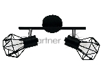 Светильник Ambrella light TR8621/2 BK/CH черный/хром E27*2 max 40W 260*91*175
