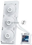 Система жидкостного охлаждения Lian-Li HydroShift LCD 360S Soc-AM5/AM4/1700 белый 4-pin 29.8dB Al+Cu LCD 330W Ret (G89.GHSLCD36SW.R0)